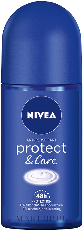 Antyperspirant w kulce - NIVEA Protect & Care Anti-Perspirant Roll-On — Zdjęcie 50 ml