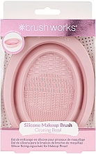 Miseczka do czyszczenia pędzli, silikonowa - Brushworks Silicone Makeup Brush Cleaning Bowl — Zdjęcie N1