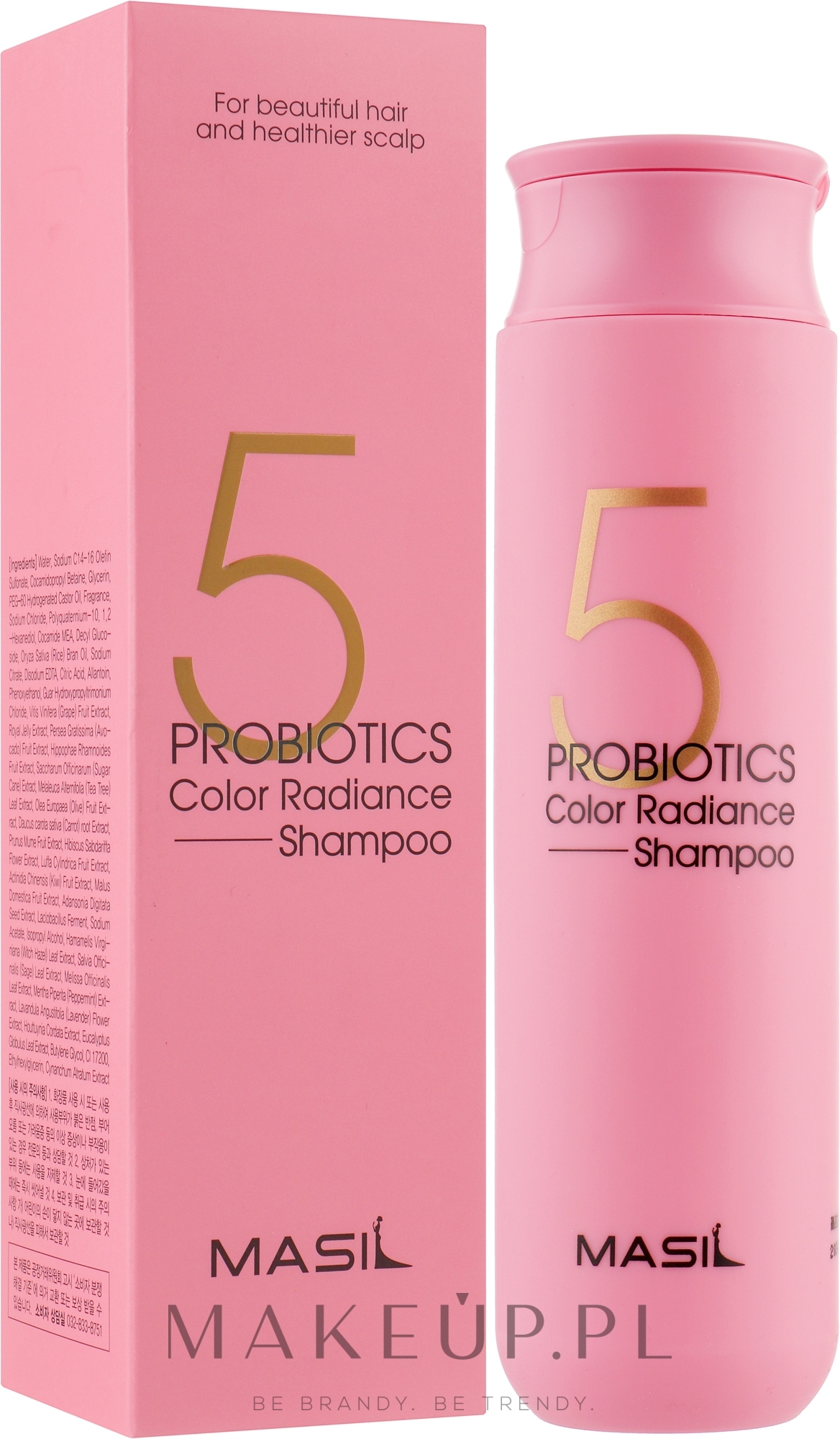 Szampon probiotyczny chroniący kolor - Masil 5 Probiotics Color Radiance Shampoo — Zdjęcie 300 ml