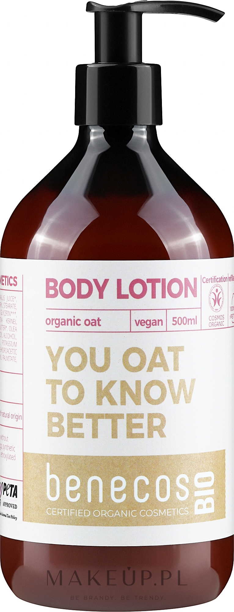 Balsam do ciała - Benecos Body Lotion With Organic Oats — Zdjęcie 500 ml