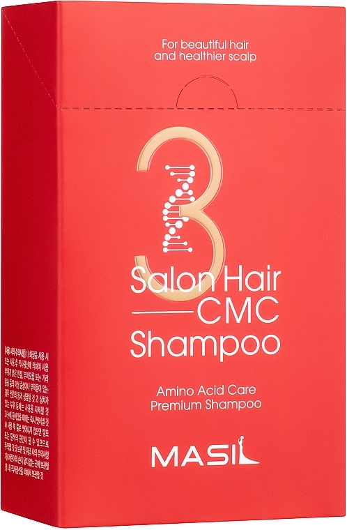 PRZECENA! Szampon z aminokwasami - Masil 3 Salon Hair CMC Shampoo (próbka) * — Zdjęcie N4