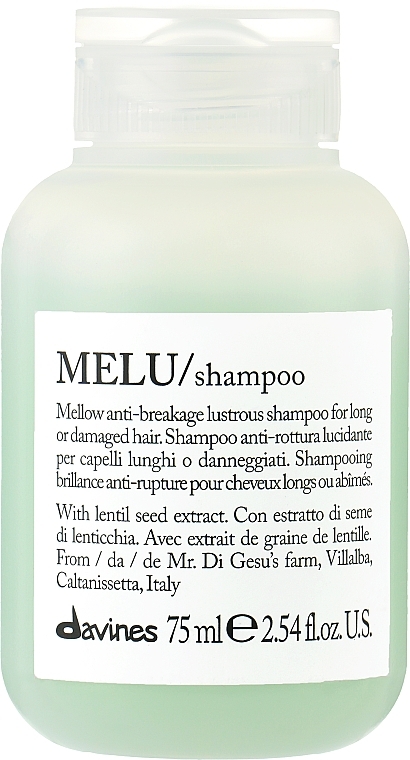 Szampon zapobiegający łamaniu się włosów - Davines Melu Anti-Breakage Shampoo — Zdjęcie N1