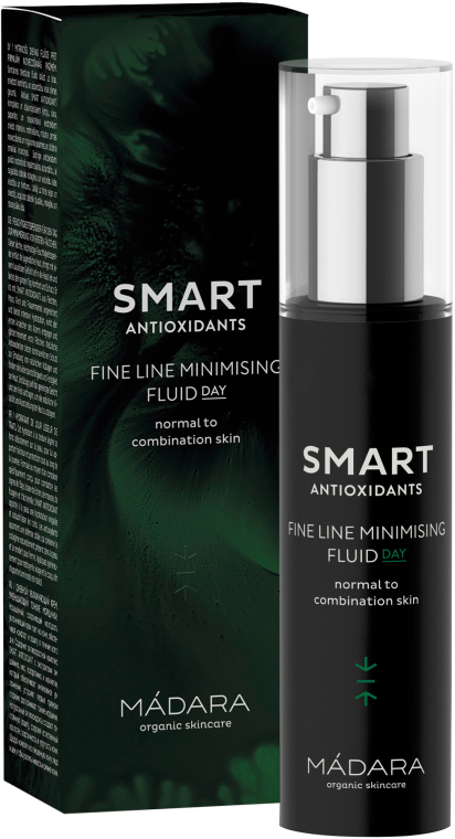 Fluid minimalizujący zmarszczki na dzień - Madara Cosmetics Smart Antioxidants Fine Line Minimising Fluid