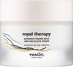Kup Krem do pielęgnacji szyi i dekoltu - Resibo Royal Therapy Superior Firming And Decollete Cream