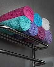 Zestaw ręczników do twarzy, biały i różowy Twins - MAKEUP Face Towel Set Pink + White — Zdjęcie N4