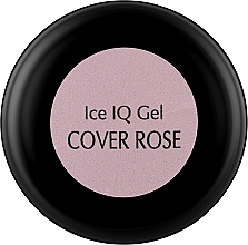 Budujący żel do paznokci w kolorze przydymionego różu - PNB UV/LED Ice IQ Gel Cover Rose — Zdjęcie N4