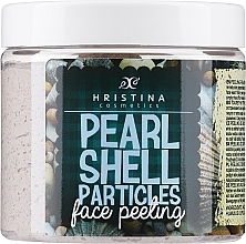Naturalny peeling do twarzy Cząsteczki muszli perłowej - Hristina Cosmetics Pearl Shell Particles Face Peeling — Zdjęcie N1