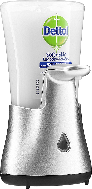 Bezdotykowy aplikator mydła w płynie + wkład aloesowy - Dettol Soft On Skin Aloe Vera&Vitamin E