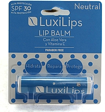 Kup Balsam do ust SPF 30 - Luxiderma luxilips Smooth And Moisture Neutral Lip Balm