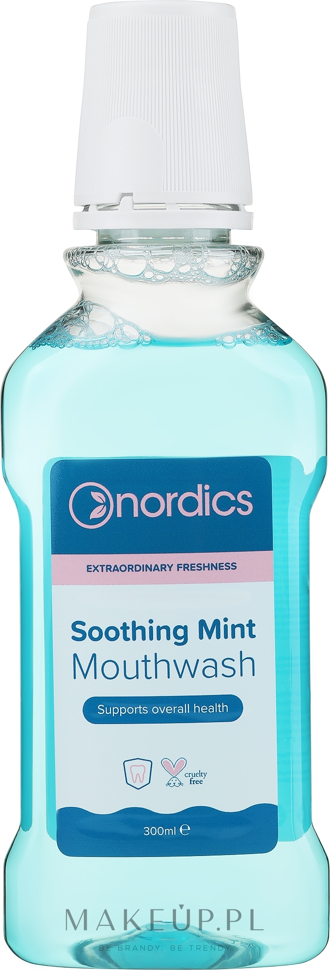 Płyn do płukania jamy ustnej Kojąca mięta - Nordics Soothing Mint Mouthwash — Zdjęcie 300 ml