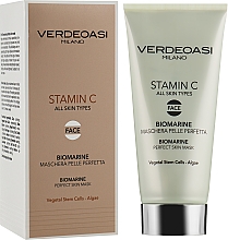 Pielęgnująca maska do skóry twarzy - Verdeoasi Stamin C Biomarine Perfect Skin Mask — Zdjęcie N2