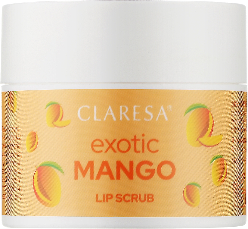 Peeling do ust Egzotyczne mango - Claresa Lip Scrub Exotic Mango