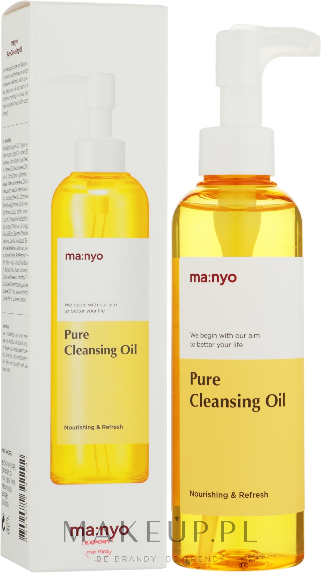 Oczyszczający olejek do twarzy - Manyo Pure Cleansing Oil  — Zdjęcie 200 ml