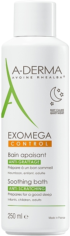 Kojący żel do kąpieli - A-Derma Exomega Control Soothing Bath — Zdjęcie N1