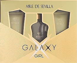 Instituto Espanol Aire de Sevilla Galaxy Girl - Zestaw (edt/150ml + b/cr/100ml + sh/gel/100ml)  — Zdjęcie N1