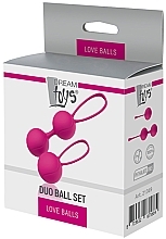 Kulki Kegla, 2 sztuki - Dream Toys Love Balls Duo Ball Set — Zdjęcie N4
