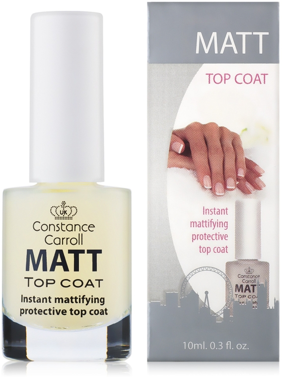 Top coat do paznokci - Constance Carroll Matt — Zdjęcie N1