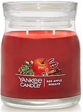 Kup Świeca zapachowa w słoiczku Red Apple Wreath, 2 knoty - Yankee Candle Singnature