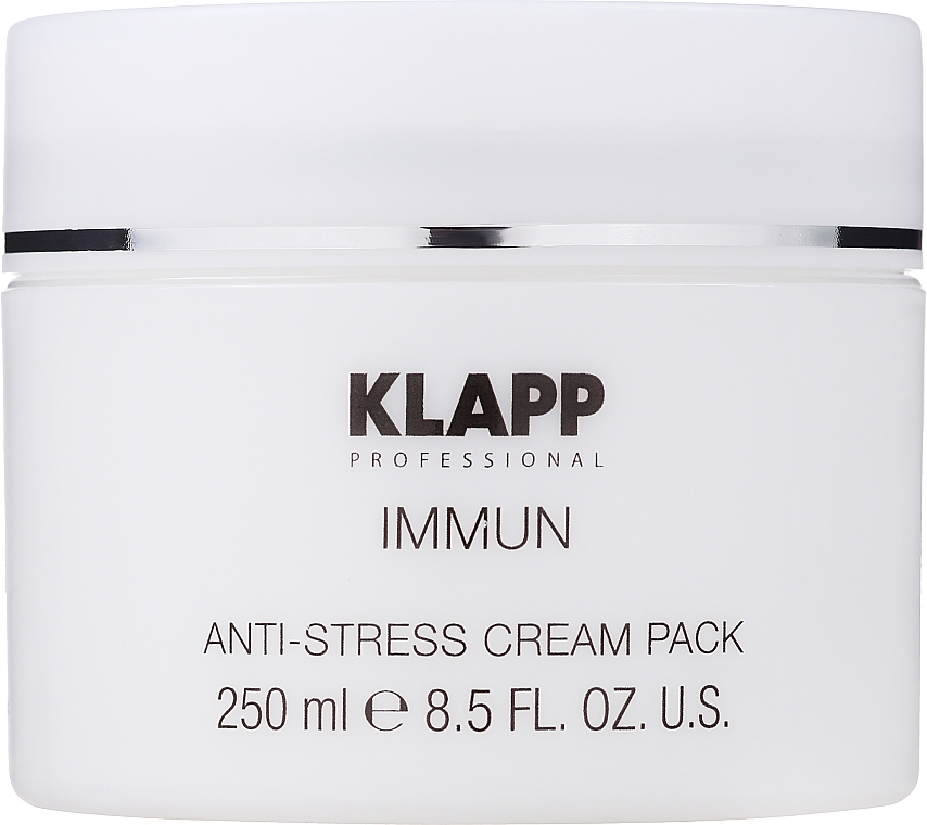 Antystresowa kremowa maseczka do twarzy - Klapp Immun Anti-Stress Cream Pack — Zdjęcie N3