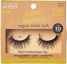 Sztuczne rzęsy - Kiss Sister Nature Vegan Mink Ivy — Zdjęcie N1