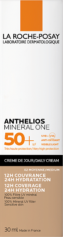 Krem nawilżający z filtrem SPF 50 + - La Roche-Posay Anthelios Mineral One — Zdjęcie N2