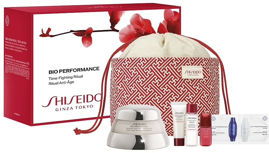 Zestaw, 6 produktów - Shiseido Bio-Performance Time-Fighting Ritual — Zdjęcie N1