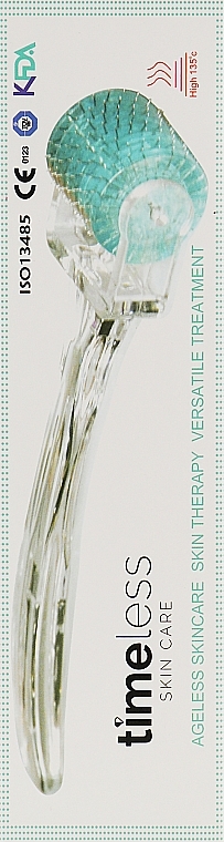 Mezoroller ze stalowymi mikroigłami, 0,5 mm - Timeless Skin Care 192 Micro Needle Dermaroller — Zdjęcie N2