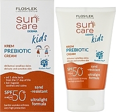 Filtr przeciwsłoneczny dla dzieci - Floslek Sun Care Derma Kids Prebiotic Cream SPF 50 — Zdjęcie N2