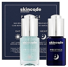 Zestaw - Skincode Prestige Skin Renaissance Ampoule Treatment(f/ser/2x15ml) — Zdjęcie N1