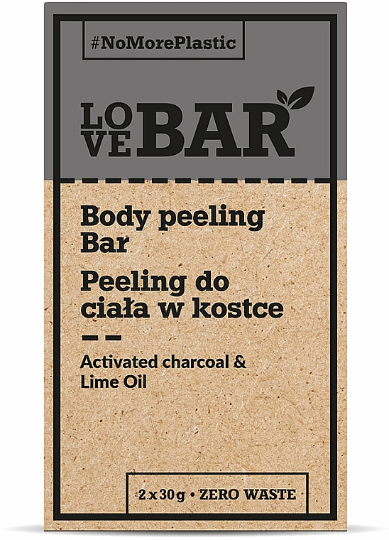 Peeling do ciała w kostce - Love Bar Body Peeling Bar — Zdjęcie N1