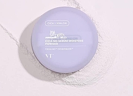 Nawilżający sypki puder do twarzy - VT Cosmetics Cica No Sebum Moisture Powder — Zdjęcie N4