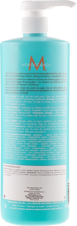 Nawilżający szampon do włosów - Moroccanoil Hydrating Shampoo — Zdjęcie N3