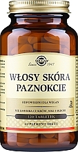 Kompleks Skóra, paznokcie i włosy - Solgar Solgar Skin Nails And Hair Formula — Zdjęcie N3