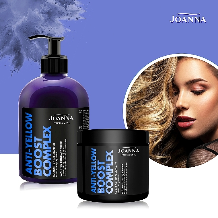 Szampon do włosów rewitalizujący kolor - Joanna PROFESSIONAL COLOR BOOST KOMPLEK — Zdjęcie N4