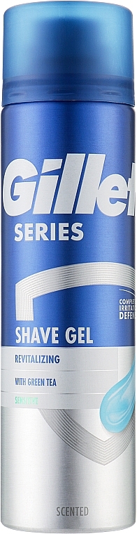 Żel do golenia dla mężczyzn - Gillette Series Revitalizing Shave Gel With Green Tea — Zdjęcie N1