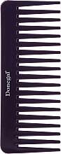 Grzebień do włosów 15,5 cm, 9823, fioletowy - Donegal Hair Comb — Zdjęcie N1