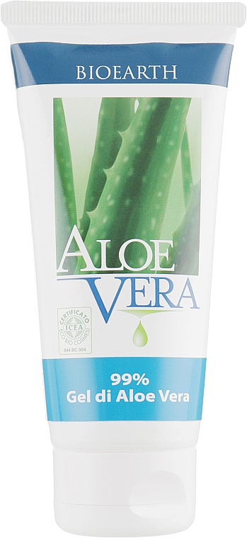 Żel do skóry wrażliwej - Bioearth Aloe Vera Gel 99% — Zdjęcie N1