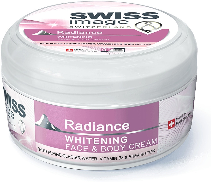 Krem wybielający do twarzy i ciała - Swiss Image Radiance Whitening Face & Body Cream — Zdjęcie N1