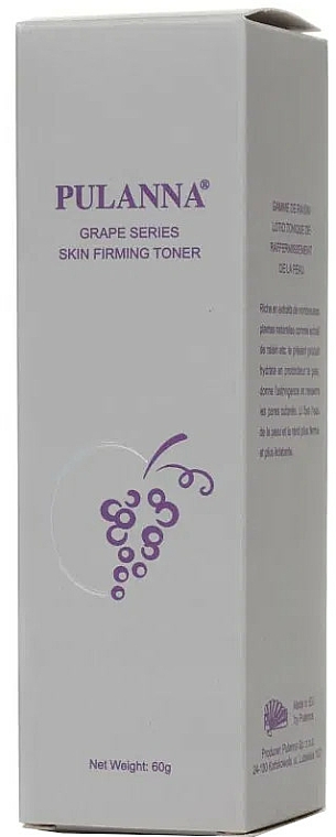 Ujędrniający tonik do twarzy na noc - Pulanna Grape Skin Firming Toner — Zdjęcie N3