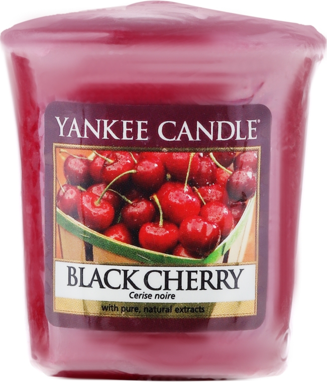Świeca zapachowa sampler - Yankee Candle Scented Votive Black Cherry — Zdjęcie N1