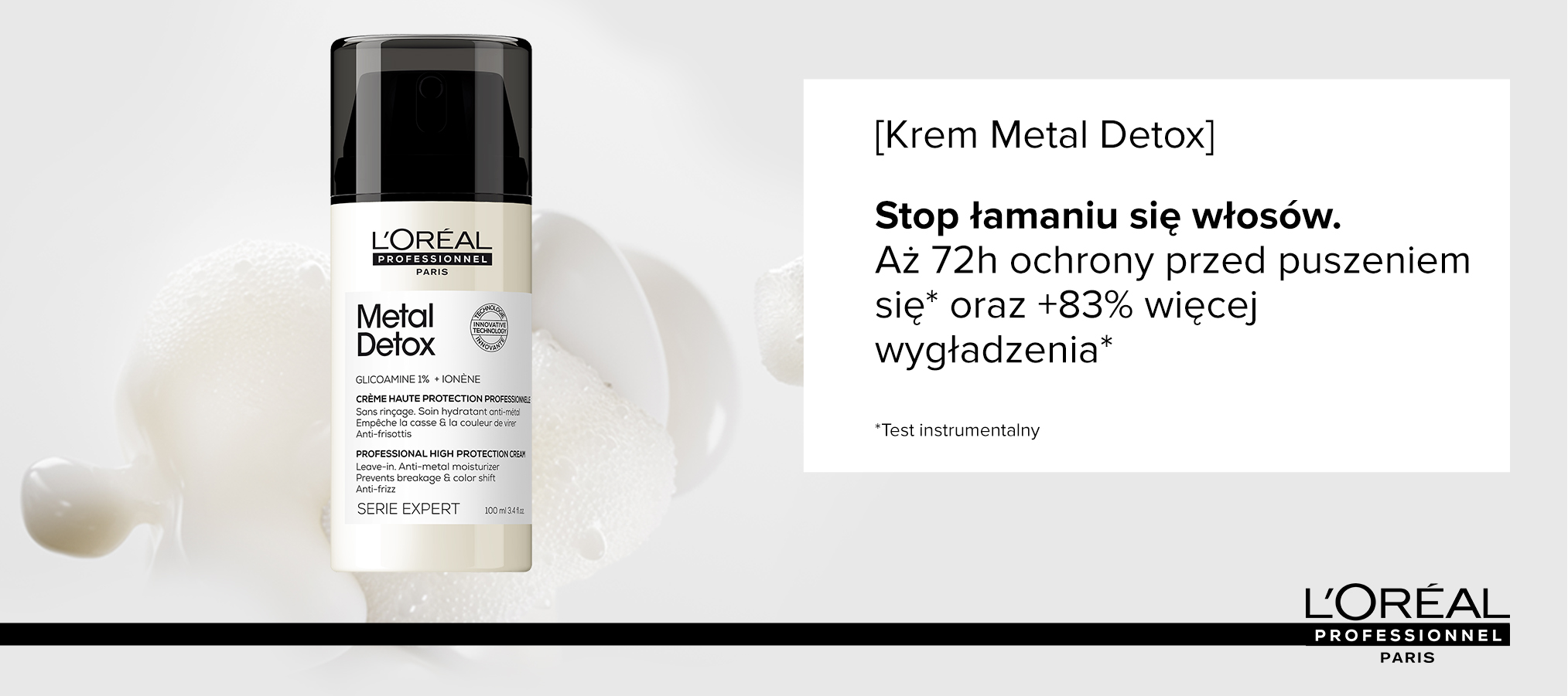 L'Oreal Professionnel Metal Detox Professional High Protection Cream