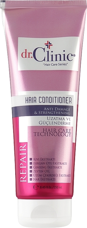 Wzmacniająca odżywka do włosów - Dr. Clinic Anti Damage&Strenthening Hair Conditioner — Zdjęcie N1