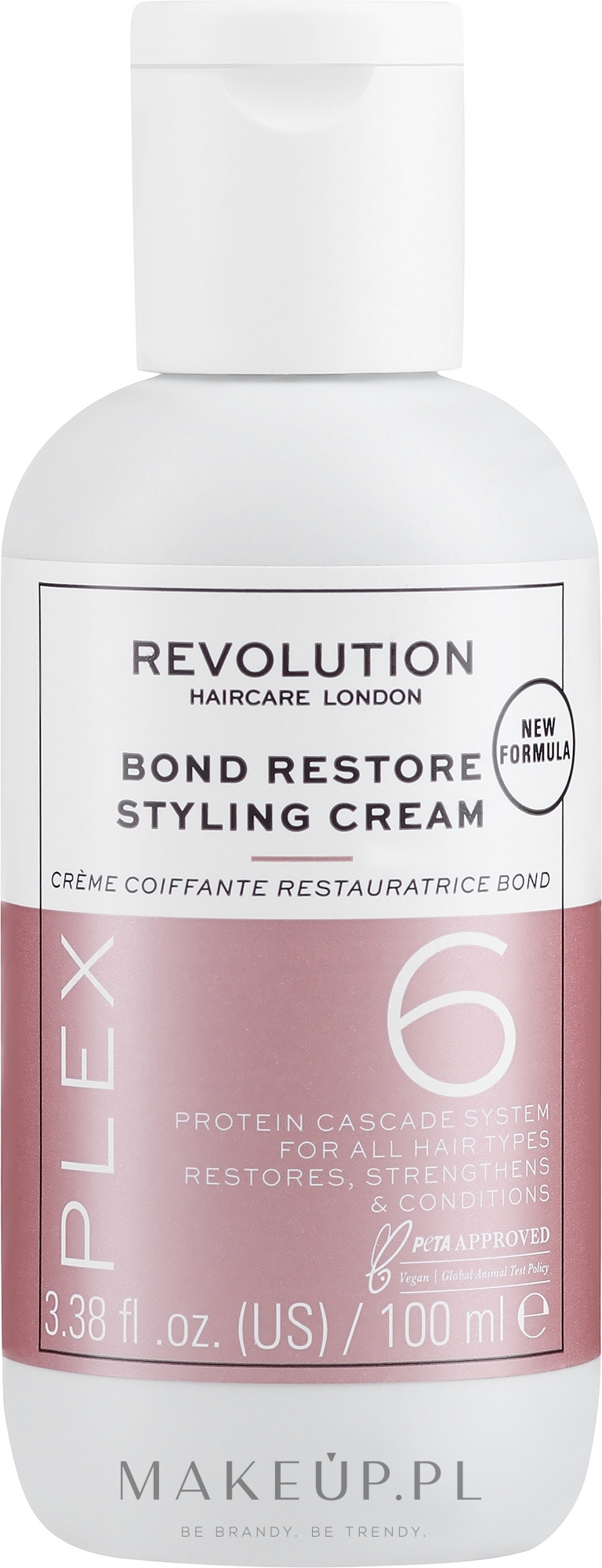 Krem do stylizacji włosów - Makeup Revolution Plex 6 Bond Restore Styling Cream — Zdjęcie 100 ml