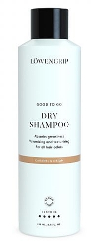 Suchy szampon do włosów Caramel & Cream - Lowengrip Good To Go Dry Shampoo — Zdjęcie N1