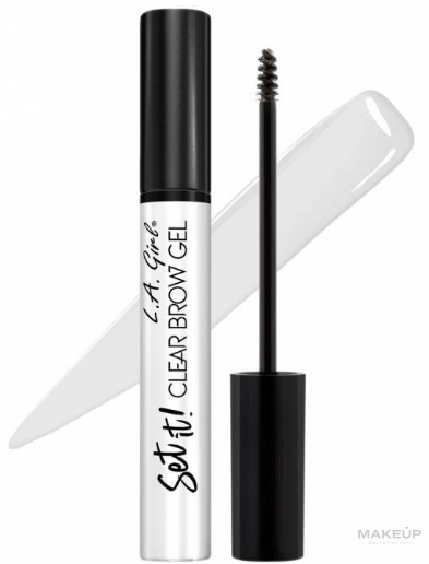 Transparentny żel do brwi - L.A. Girl Set It! Clear Brow Gel — Zdjęcie Clear