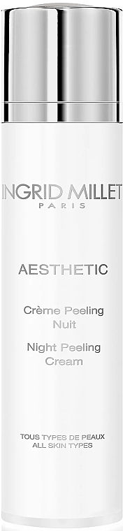Peelingujący krem na noc - Ingrid Millet Aesthetic Night Peeling Cream — Zdjęcie N1