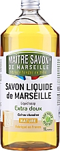 Kup Naturalne mydło marsylskie w płynie - Maitre Savon De Marseille Savon Liquide De Marseille Nature Liquid Soap