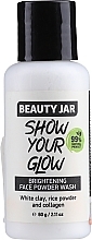 Kup PRZECENA! Rozjaśniający puder oczyszczający do każdego rodzaju skóry - Beauty Jar Show Your Glow Brightening Face Powder Wash *