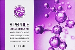 Kup Zestaw miniaturek do twarzy z peptydami - Enough 8 Peptide Special Edition 4 Kit