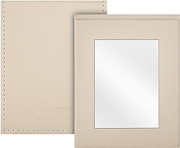 Kup Składane lusterko kieszonkowe, beżowe - MakeUp Pocket Mirror Beige